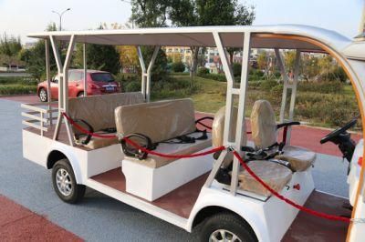 14 Seater Electric Tour Car Go Kart Electric Sightseeing Passenger Bus