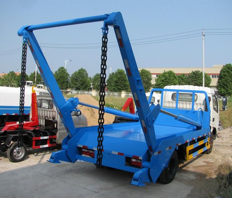 DFAC 4X2 Swing Arm Garbage Truck Matched with 5000 Liters Skip Low Price for Sale