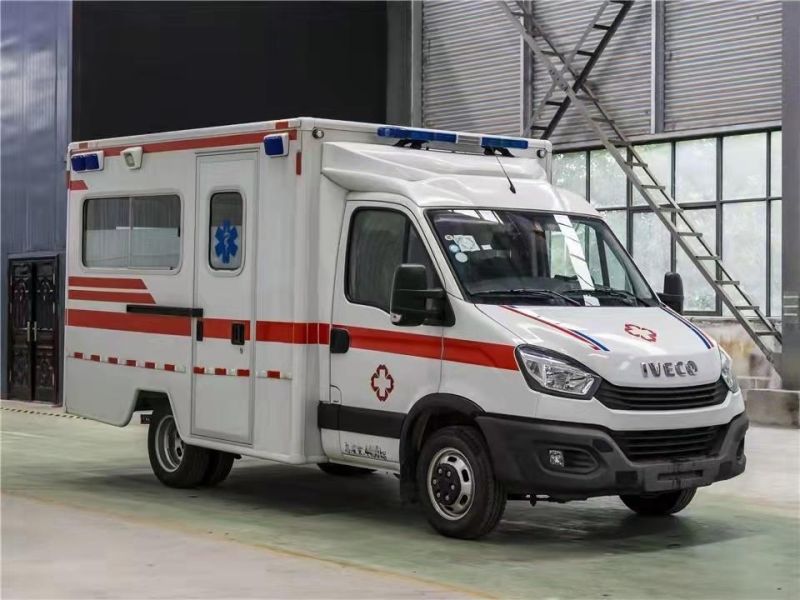 Ive-Co 4*2 Box Type ICU Ambulance 170HP