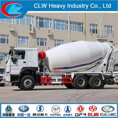 Sinotruk 6*4 Concrete Mixing Truck for Cement Mixing