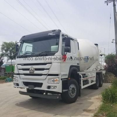 Used 6X4 LHD 340HP HOWO Concrete Mixer Truck