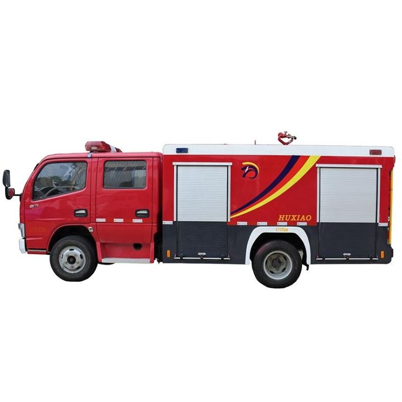 Dongfeng 3000 Liters Water Foam Fire Engine Truck, DFAC 4X2 Firefighting and Rescue Vehicle Made in China