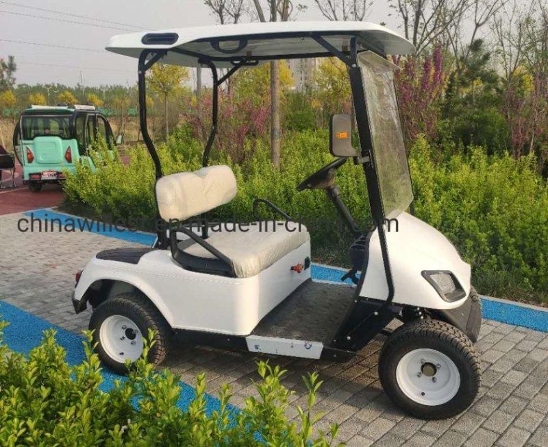 Electric Golf Cart Four-Wheel Mobility Cart off-Road Scenic Spot Sightseeing Car Open-Top House Watch Security Patrol Car