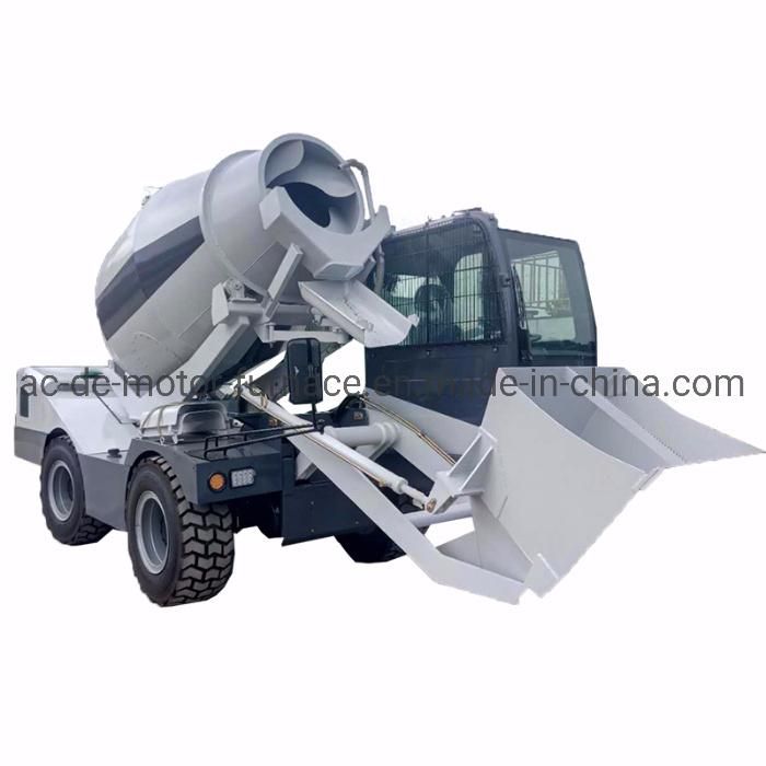 Jzc350 Concrete Mixer Automatic Feeding Concrete Equipment 500 Type Drum Agitation