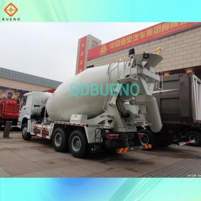 12cbm China Sinotruk HOWO Euro2 6*4 Left Hand Driving LHD 340HP Concrete Mixer Truck