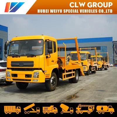 Dongfeng 8cbm 10cbm Refuse Collection Swing Arm Truck Garbage Detachable Container Waste Vehicle