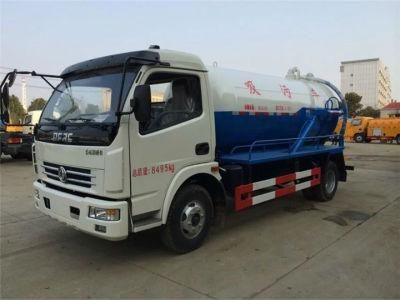 Factory Supply Dongfeng 5cbm Sewage Suction Vacuum Tank Truck