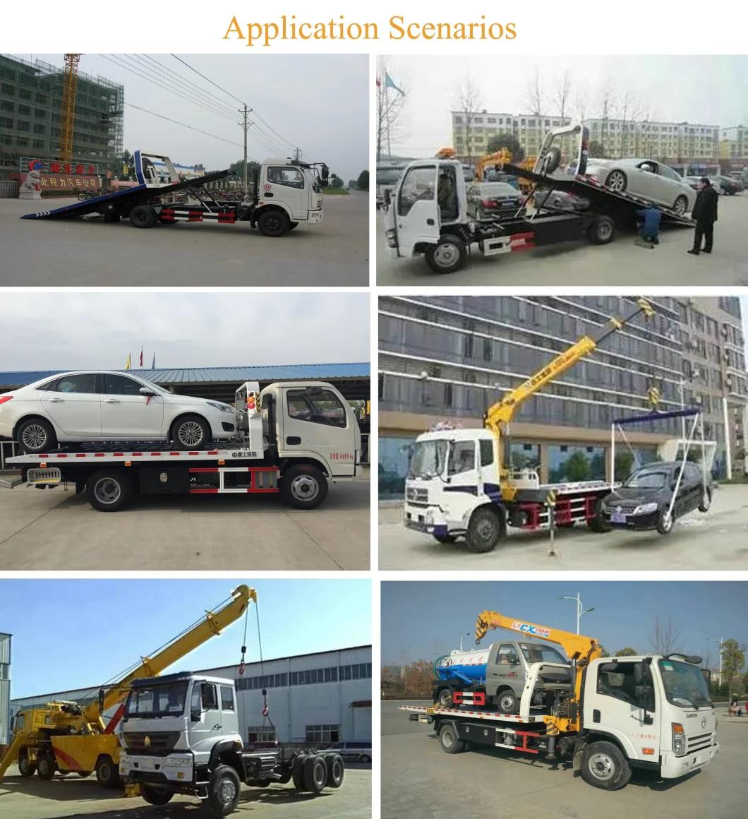 Sinotruk HOWO 4tons Flatbed Tow Truck 4ton 3-7t One-Towing-Two Platform Wrecker Heavy Duty Truck