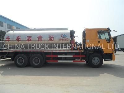 Sinotruk HOWO 6X4 Bitumen/Asphalt Distributor Trucks