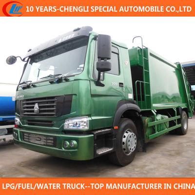 Sinotruk 4X2 Big Capacity Compactor Garbage Truck for Sale