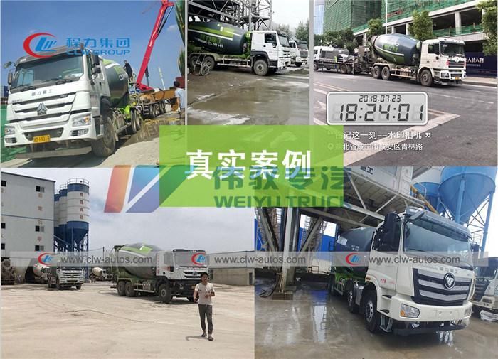 Large Capacity Top Grade Sinotruk HOWO 10-Wheel 9cubic Meters Construction Trucks 10m3 Self Loading Concrete Mixer Truck