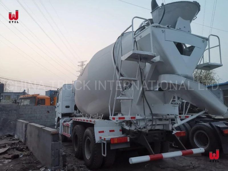 Used Original Sinotruk HOWO Truck 6X4 10/12 Cubic Meter Concrete Mixer Truck with Good Condition