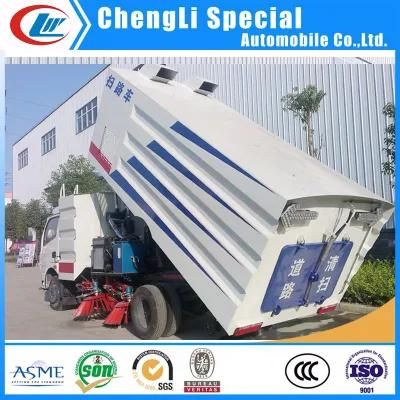 Donfeng 4X2 Road Sweeping Machine Street Sweeper Truck for Sale