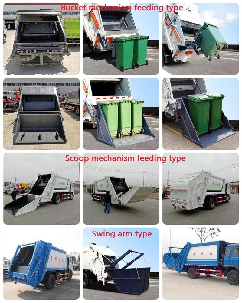 Dongfeng 4X2 8 Ton Compressed Garbage Compactor Truck