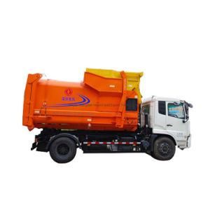 China Euro 5 Diesel Garbage Can Cleaning Truck 12 Cbm Compactor for Sale
