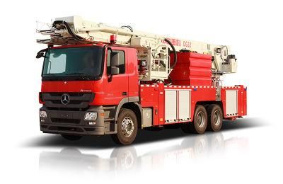 Platform Fire Fighting Vehicle with National-V Emission Standards