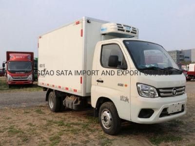 Small Foton 2-6t Refrigerator Cooling Freezer Box Truck