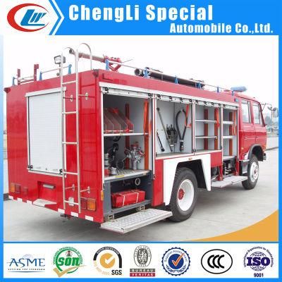 New Type 4X2 3-5cbm Water and Foam Fire Engine Fire Rescue Fighting Apparatus Truck Powder Fire Truck