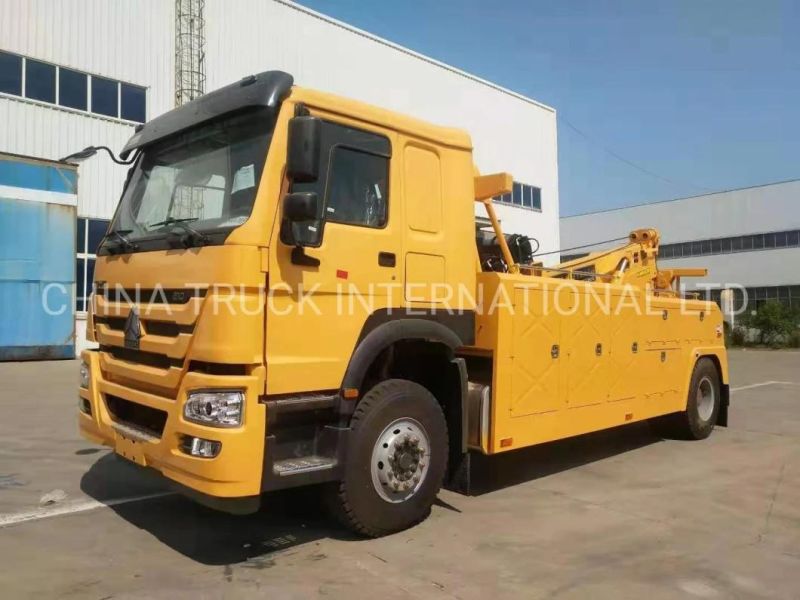 6X4 Sinotruk Heavy Duty 30 Ton Road Recovery Wrecker Truck