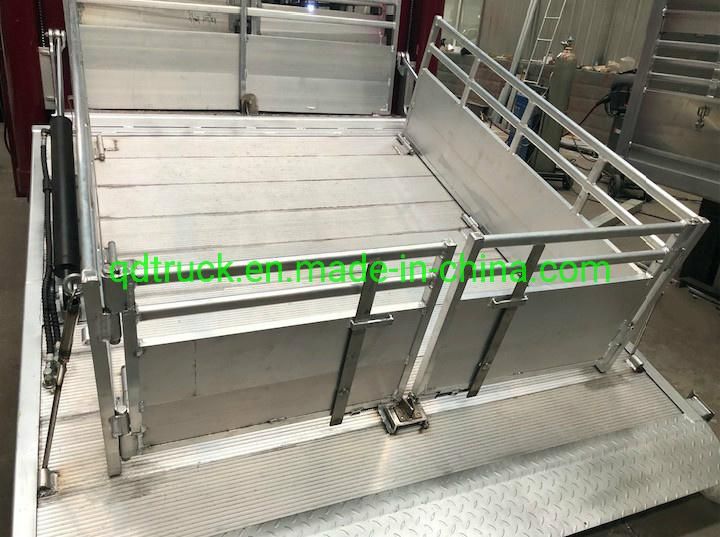 Al-alloy livestock crate for truck/livestock truck for sale