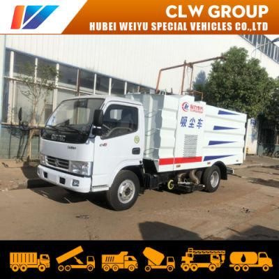 New High Quality Coal Yard 6m3 Vacuum Road Sweeper Truck Cleaning Width 2400mm