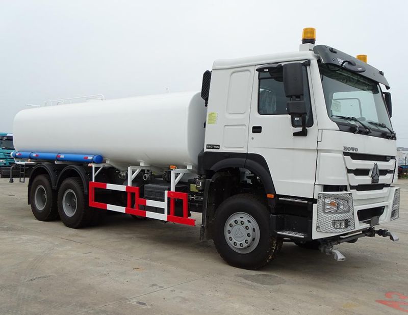 New Design HOWO 18000L Water Spray Tanker Truck in Uganda