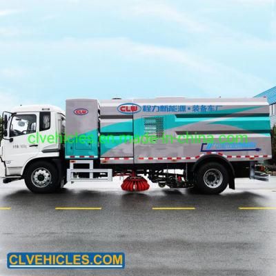 Dongfeng Medium Duty Street Sweeper Sweeping and Cleaning Municipal Truck