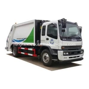Isuzu 4 X 2 12 Cubic Meters Compressor Garbage Truck