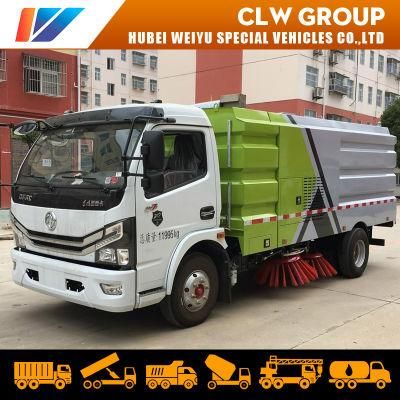 Dongfeng 4X2 Road Sweeper Truck Street Sweeping Machine 8m3 Van Type