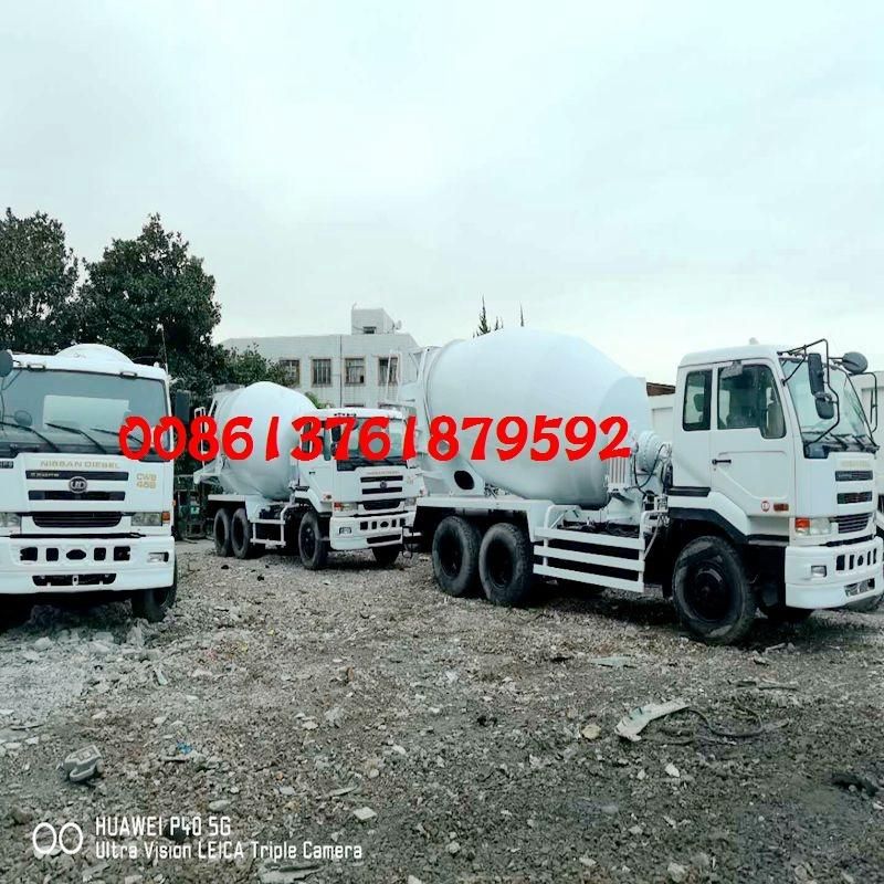 Cheap 8m3 Japanese Concrete Trucks Mixer Used Nissan