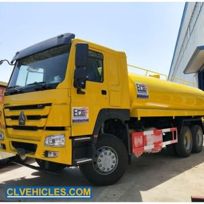 HOWO 6X4 20000liter Water Tank 20cbm Water Sprinkler Truck