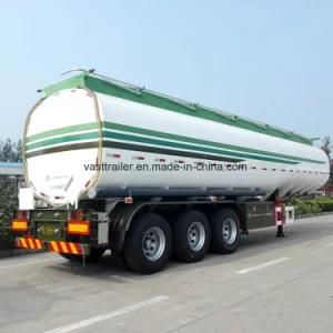 China Hot Sale 3axles 40m3 Diesel Tank Semi Trailer