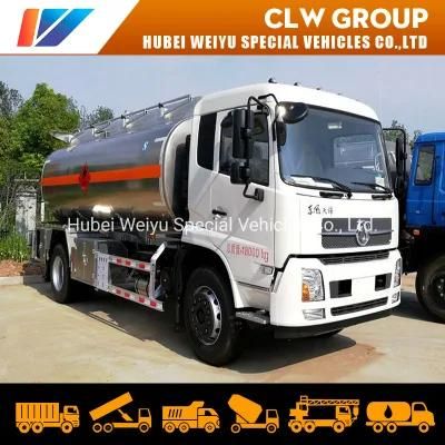 China Hot Sale 15-Ton 15, 000 Liters Stainless Steel/Aluminum Alloy Tankers Drinking Water Transport Delivery Tank Truck