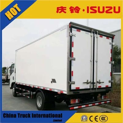 Isuzu Kv600 4*2 120HP Freezer Van Truck