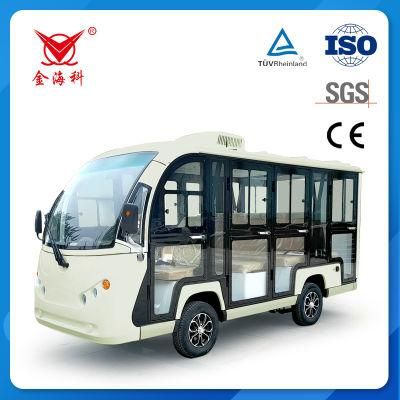 Simple Customized Reusable Sightseeing Bus Good Price Electric Vehicle
