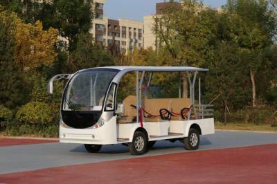 Sightseeing Hot Sale Electrica 14 Seats Shuttle Electric Car Battery Powered Tourist Sightseeing Car
