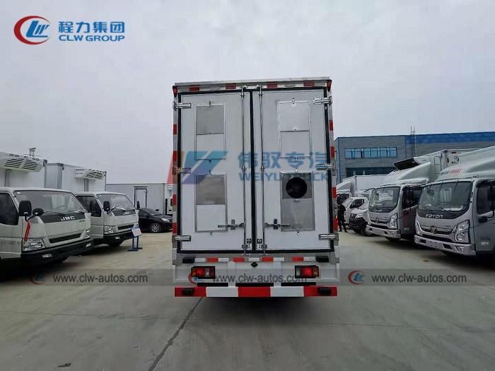 Factory Price Isuzu 4*2 Intelligent Day Old Chick Long Distance Delivery Poultry Transportation Truck with Double Temperature Control System
