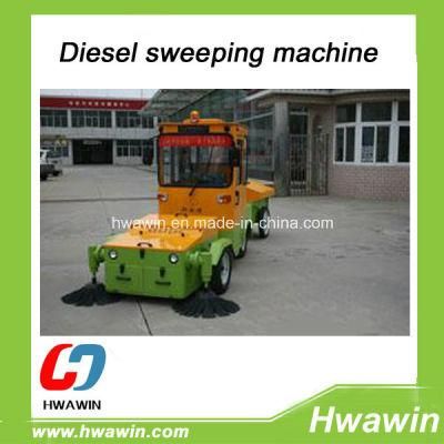 CE Certificated Diesel Floor Sweeper Vacuum Road Sweeper