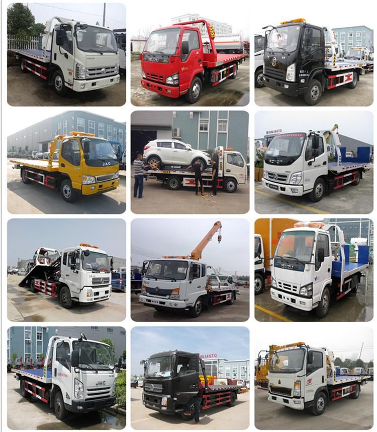 Dongfeng Frika 3 Ton 6 Wheels Small Wrecker Tow Trucks for Sale