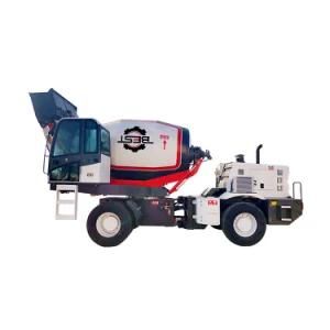 Bst China 5 Cubic Cement Mixer Transit Mixer with Rotating Drum for Construction