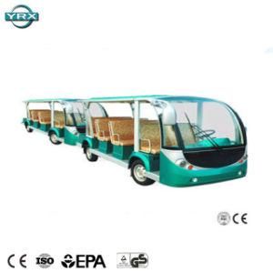 Electric Shuttle Bus with Trailer Most Popular in China