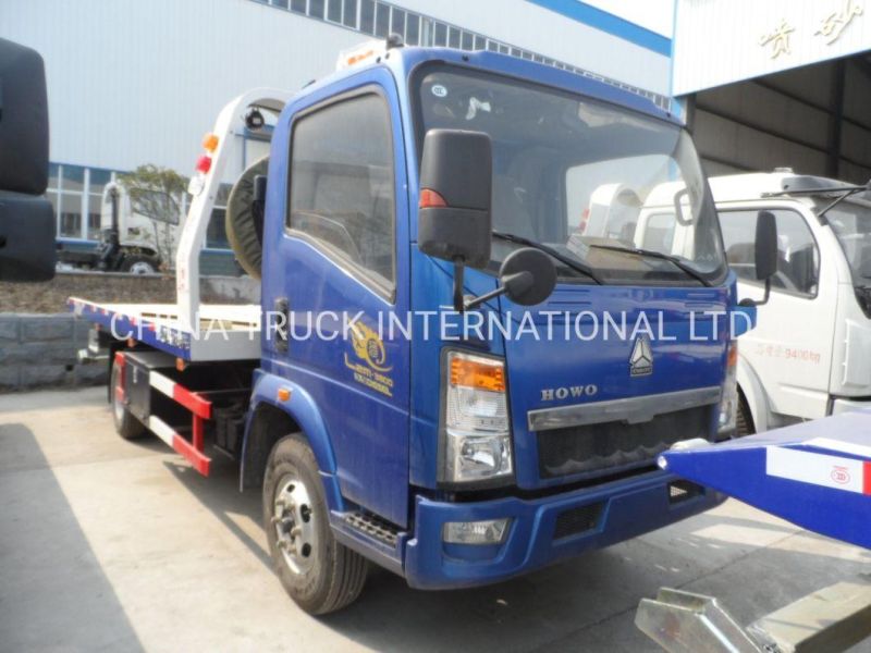 Sinotruk HOWO 4X2 Heavy Duty Road Towing Wrecker Truck