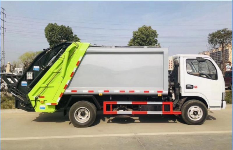 9cubic Meter Fosion Brand Compression Garbage Truck