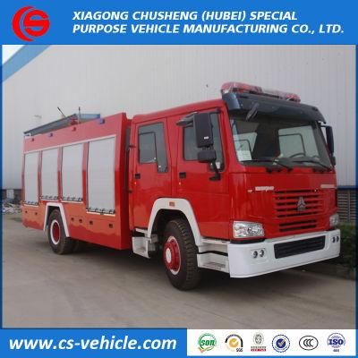 Sinotruk HOWO 4X2 8m3 Fire Fighting Foam Truck 8ton Fire Fighting Truck for Sale