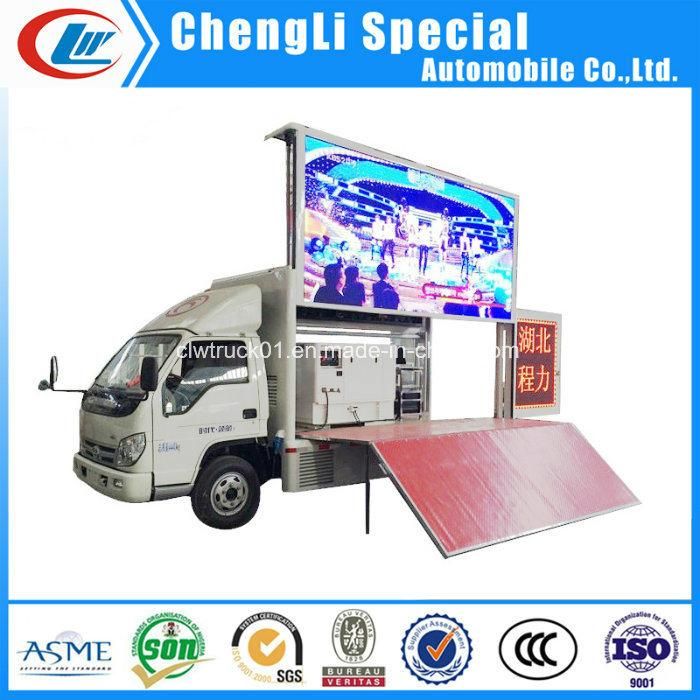 Full Color Double Side P10 High Definition LED Screen Truck
