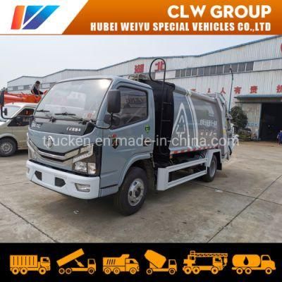 Dongfeng New Style Euro 6 Garbage Compactor Truck City Waste Delivery Inside Street with Automactic Feeding Dumping System