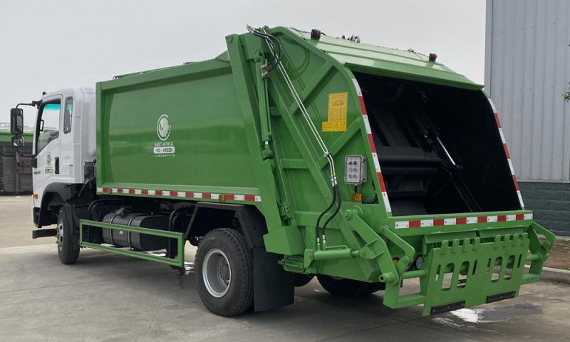 Brand New 4*2 Compression Rubbish Truck Compactor Garbage Truck