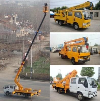 Jmc 14 Meters Overhead Working Truck Cherry Picker