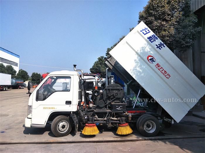 Euro 4/5 Small Forland/Dongfeng Street Sweeper Truck for Sale in South America