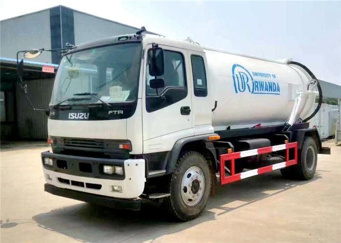 Factory Supply HOWO 5cbm 6cbm 5000L 6000L Vacuum Sewage Sludge Suction Tank Truck